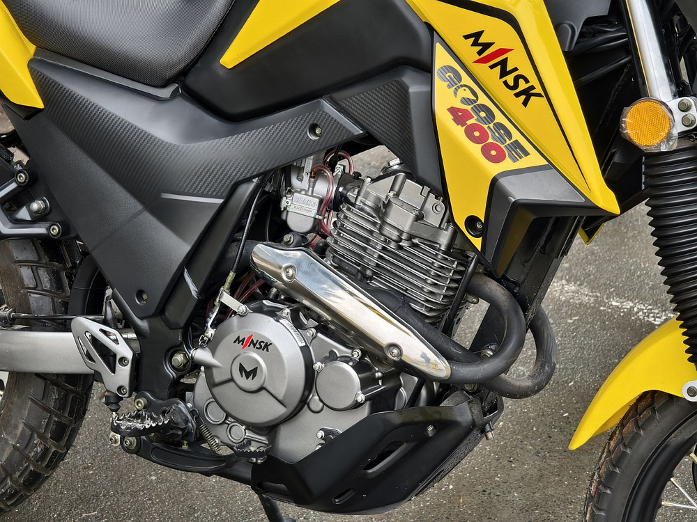 Мотоцикл Minsk GOOSE 400 (желтый)