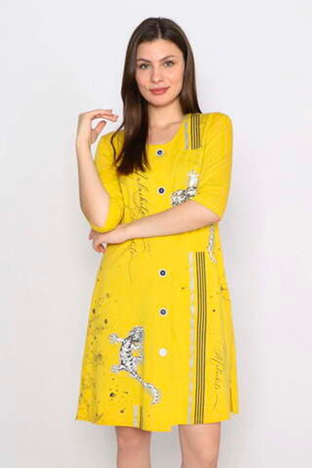 Халат "МАЛАХИТ" модель Х 142 кулирка