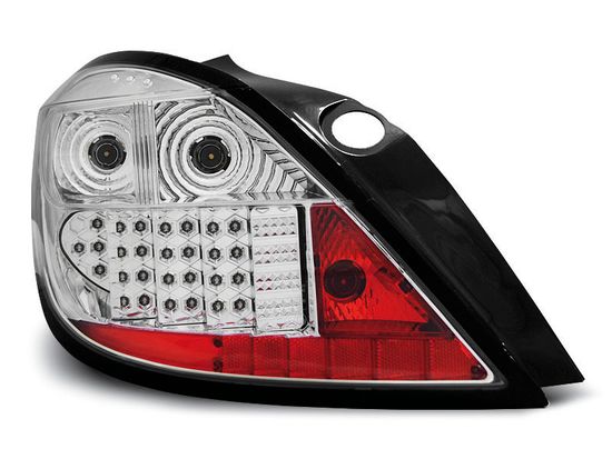 Задние фонари chrome led для Opel Astra H 5D