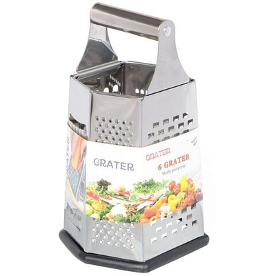 Терка 6 граней, нерж сталь, Y3-1054