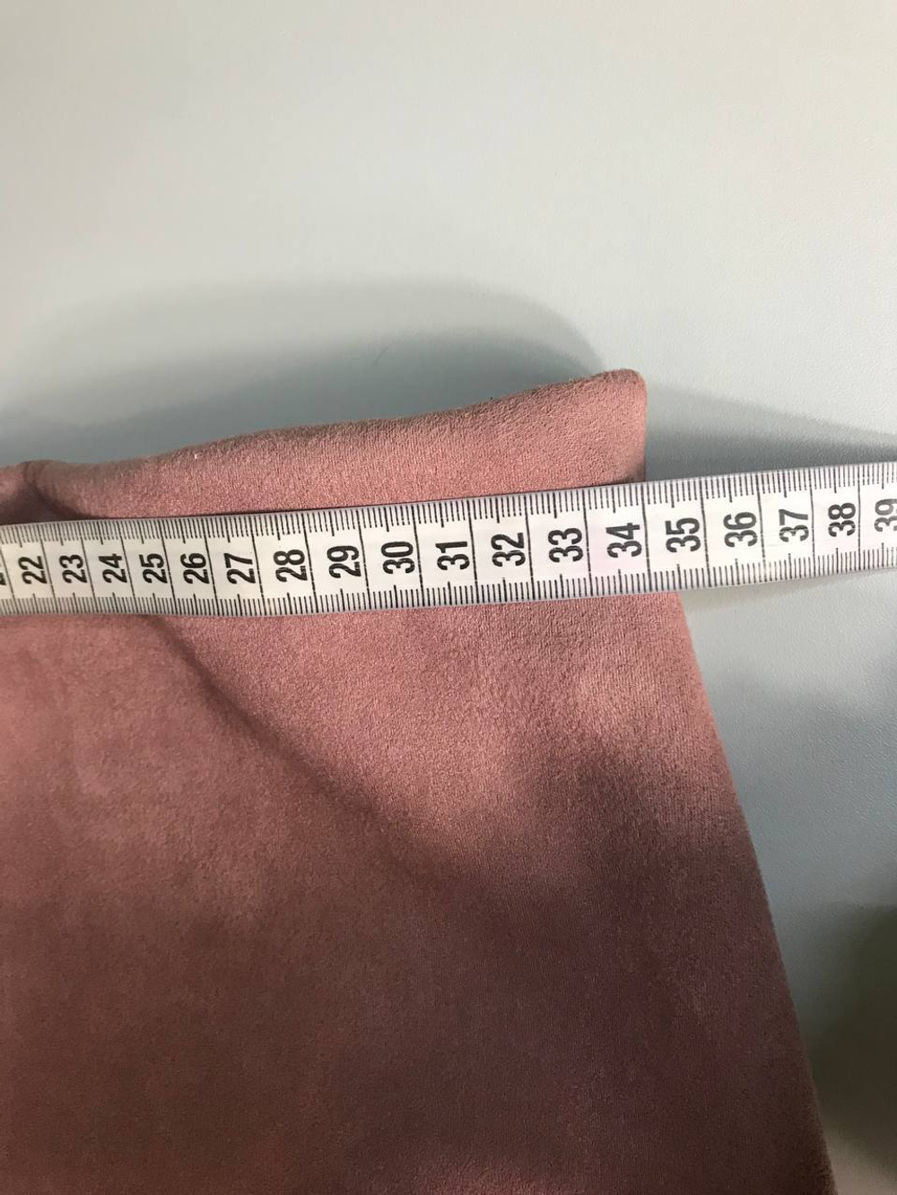 Юбка под замшу для осеннего образа 44 размер