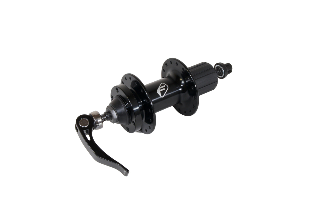 Втулка задняя FORMULA MTB DISC, алюм., под Disk, 6 б., под касc 10/11 ск. эксц, 32 отв, ось 135x145