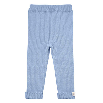 Вязаные брючки Simple (васильковые)