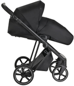 Детская коляска Roan Sol 3 в 1 с автокреслом Avionaut Silver Black RSL/1017 Raven/Black