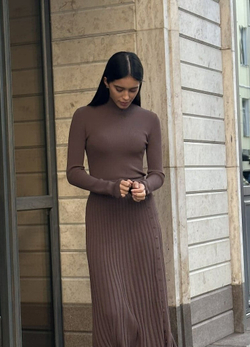 Водолазка DRESS, шоколадный