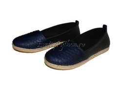 Эспадрильи из кожи питона SH-57