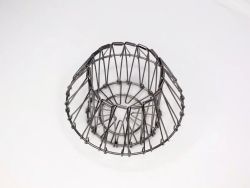 Фруктовница Доляна раскладная, (Черный), 29×29×4,5 см