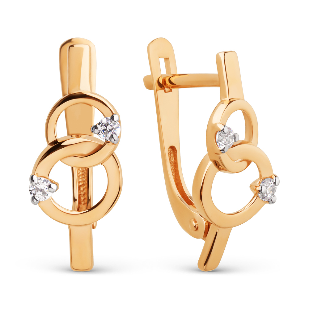 Серьги из золота 585 пробы