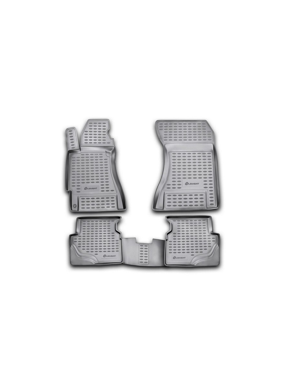 Коврики в салон для SUBARU Forester 2002-2008, 4 шт. (полиуретан) NLC.46.01.210