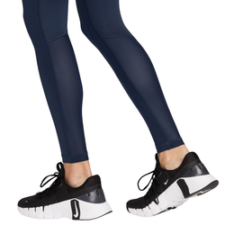 Женские леггинсы Nike Pro 365 Tight - midnight navy/white