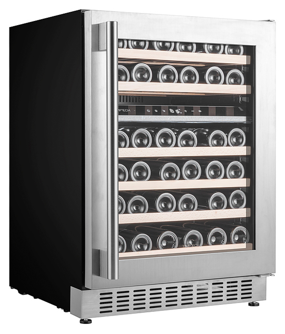 Винный шкаф Temptech Oslo OX60DX нерж. сталь