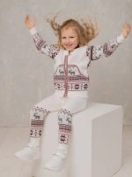 Кофта вязаная на молнии с капюшоном