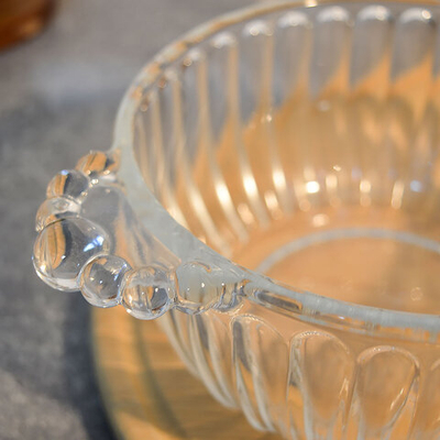 Кастрюля 1,08л стеклянная с крышкой, h12,5см, d21,5см, BW-002