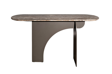 Консоль Арка (Arco) травертин 150x43x80см Garda Decor