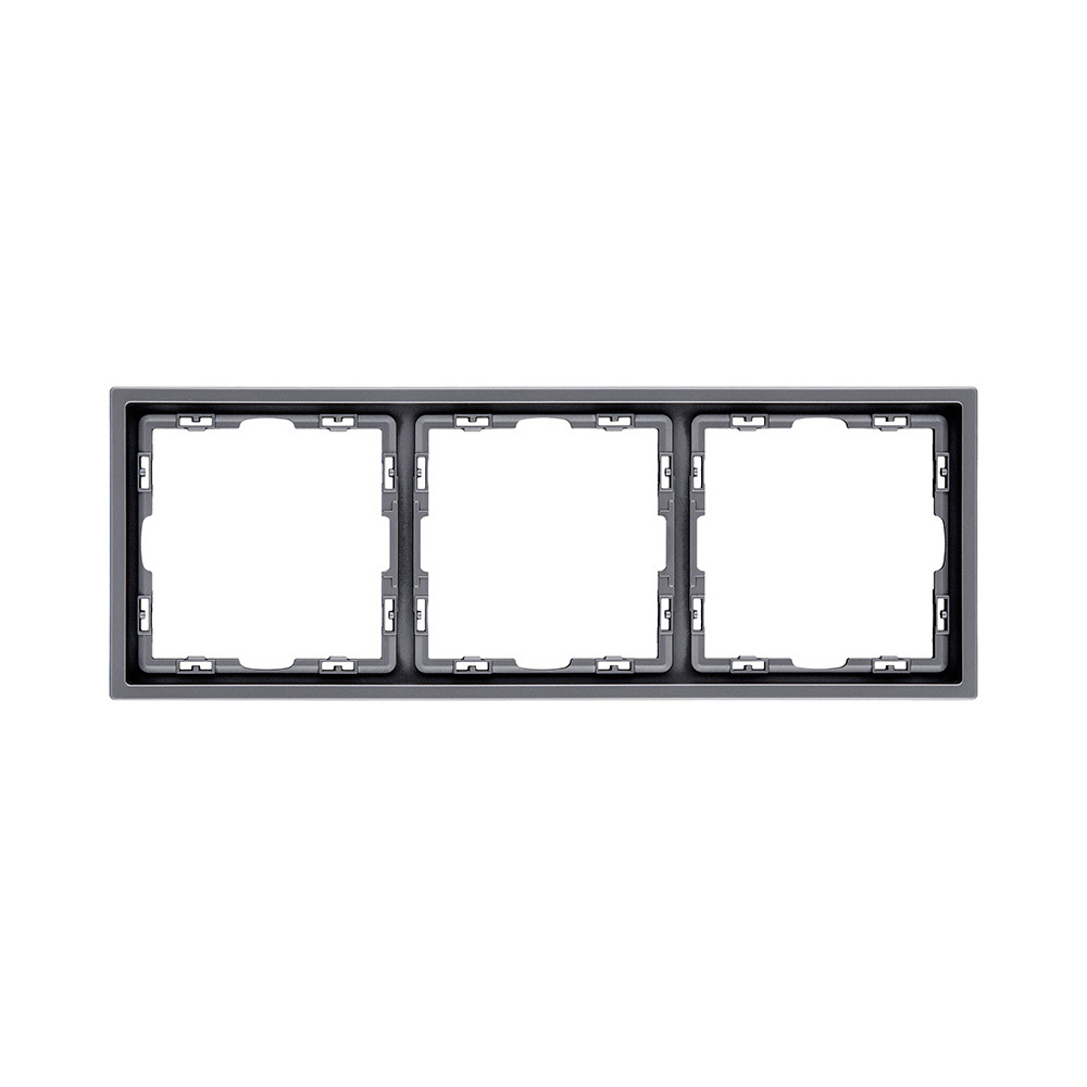 Рамка 3-постовая, серый Kollinger Eclipse EC3GY