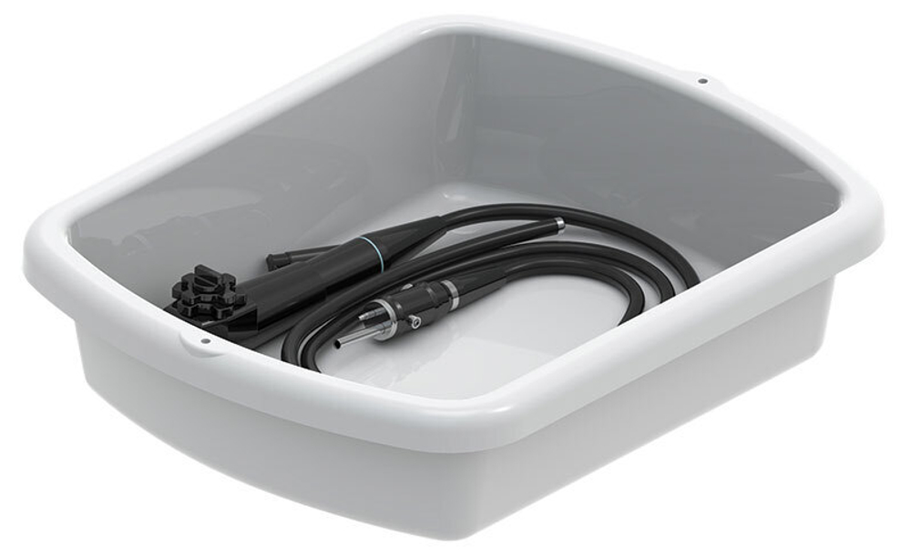 Контейнер КЭ-КРОНТ-1 с крышкой и сигнальными фиксаторами для транспортировки и кратковрем. хран