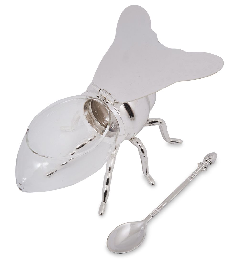 GSM-168/2 Соусник с ложечкой «Пчела»