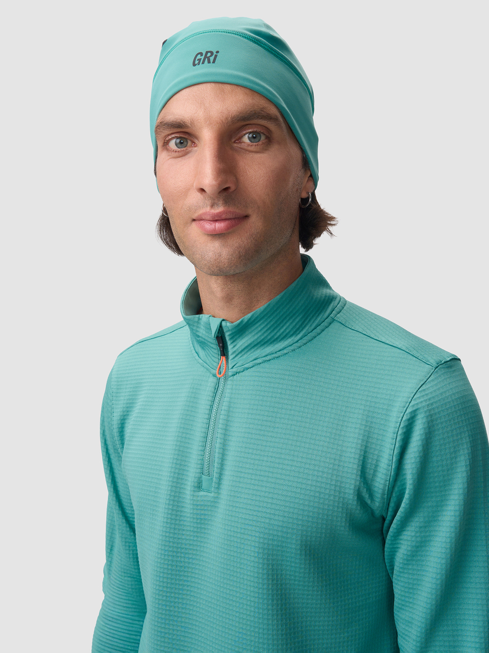 Шапка унисекс Винд зеленая