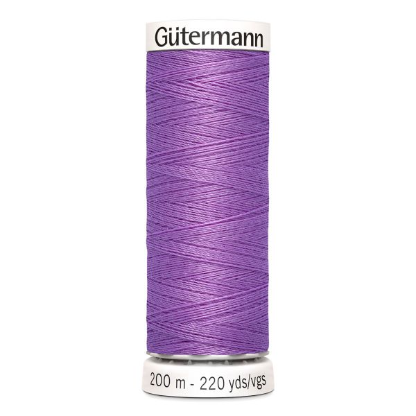 Нитки универсальные Gutermann Sew-all 100 (200 метров), 5 кат. | 291 лилово-сиреневый