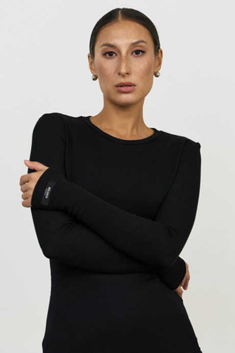 Лонгслив тонкий