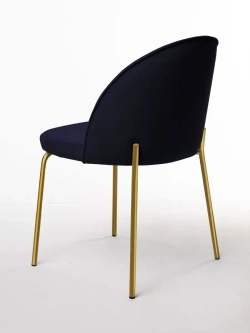 Стул "Мале" 1 шт. Антивандальная ткань, Золотые ножки