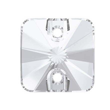 Стразы "Сваровски" Crystal 10 х 10 мм, кристалл белый (crystal 001), 1ш.