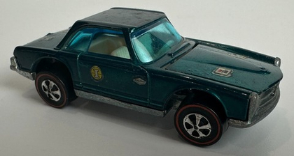 Hot Wheels | Redline | Mercedes-Benz 280 SL (Aqua) (1969)