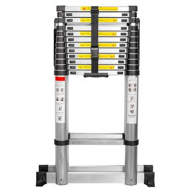 Стремянка телескопическая бытовая алюм. 5м (16+16 ступ.) FORCEKRAFT FK-BL-TA500