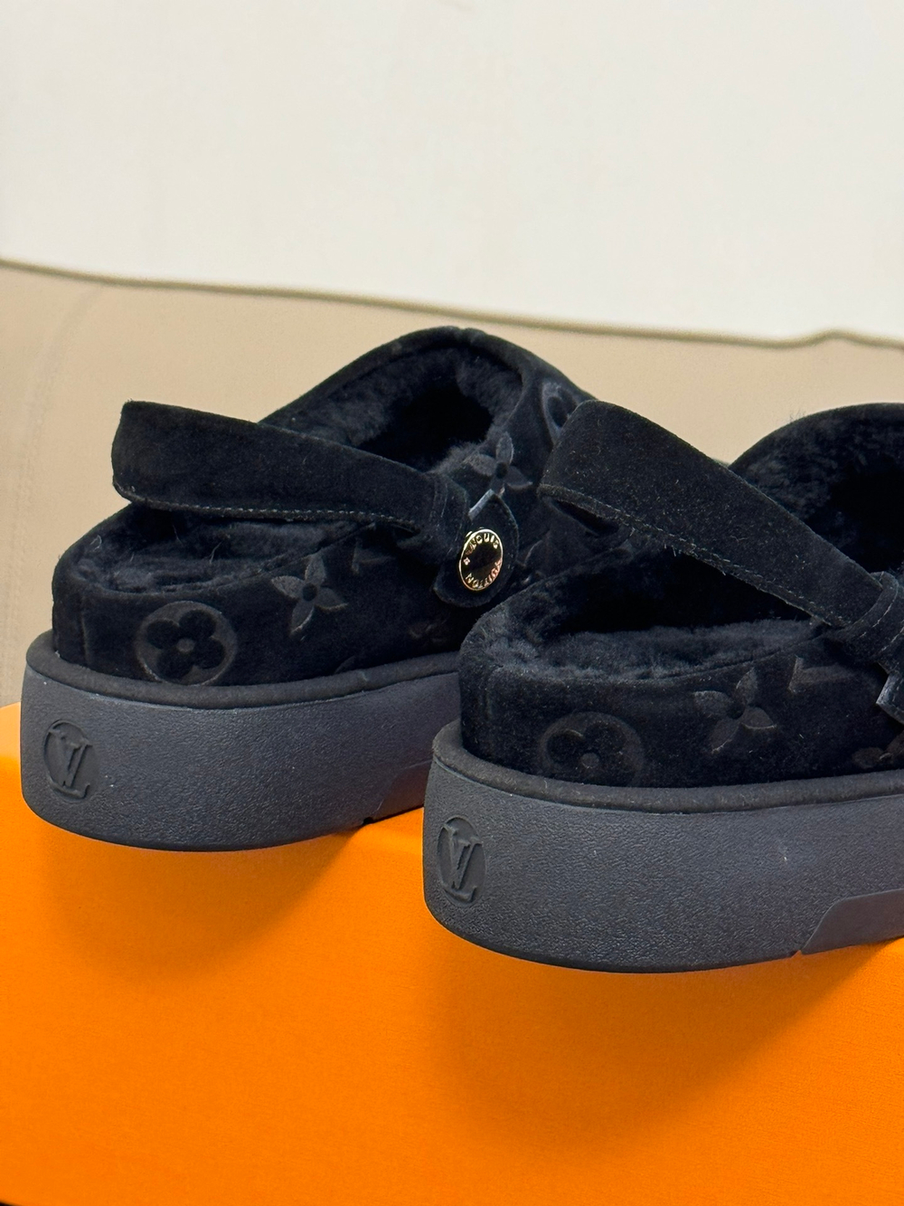 Louis Vuitton Aspen Platform Clogs