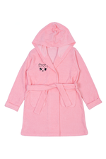 Халат (банный) для девочки M1191M-7/10 р.128 розовый (Такро)