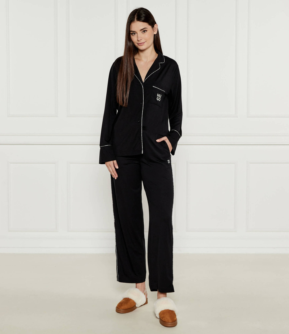 Вверх от пижамы DICOSMO Hugo Bodywear - черный(50523791)