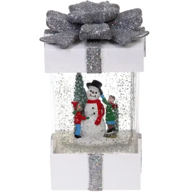 Сувенир с подсветкой «Волшебство» 10*10*18 см, белый (питание от USB и батареек)