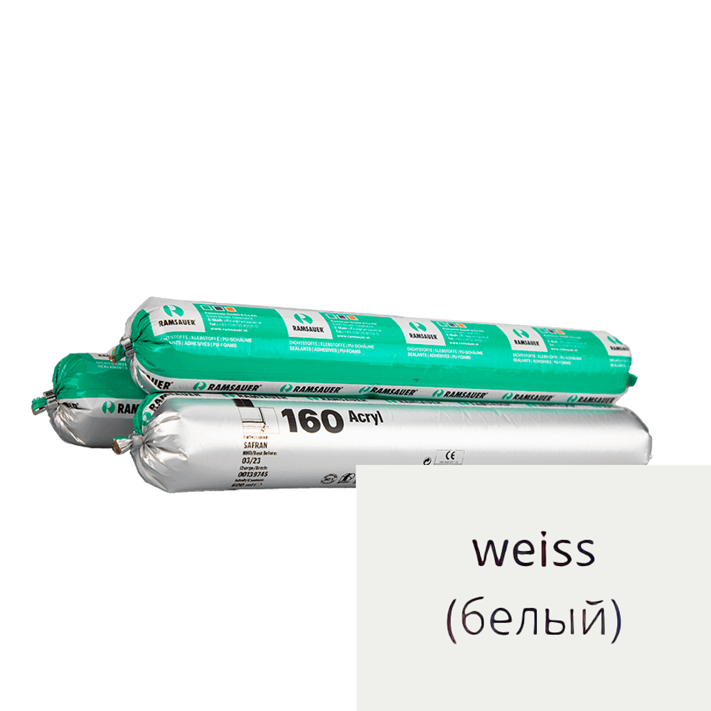 160 Acryl - акриловый герметик для деревянного дома | Ramsauer (Бельгия)
