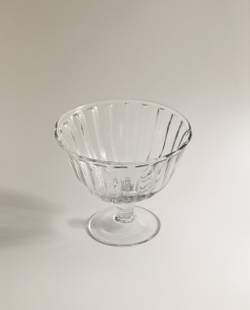 Zara Home стакан из стекла, цвет прозрачный, 11.5 см