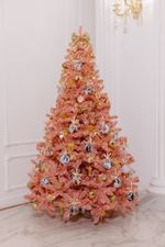 Искусственная розовая елка «Фламинго» (пвх) 210 см / 2.1 м