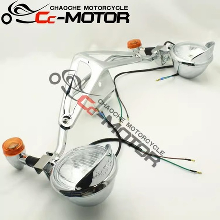 люстра на чоппер/круизер хром CC-Motor