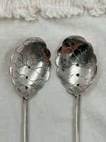 Серебряная ложка-трубочка для коктейля