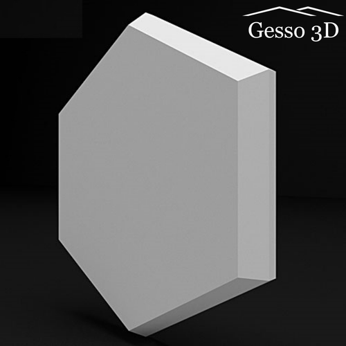 Гипсовая 3D панель Bevel