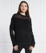 Хлопковый свитер Liviana Conti - черный(L2WD57)