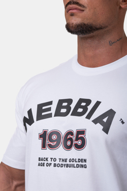Мужская футболка Nebbia Golden Era T-shirt 192 White