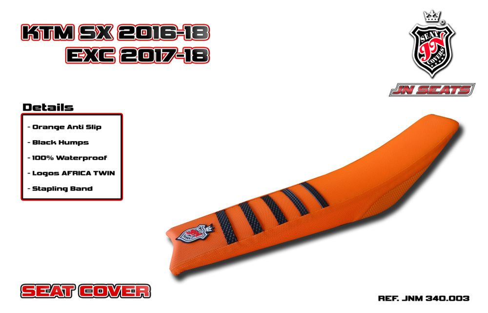 KTM SX 250 450 2016-2018 JN-Europe чехол для сиденья Противоскользящий Супер-сцепление (Super-Grip)