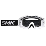 Очки кроссовые SMK TERRAIN, цвет белый, с прозрачной линзой