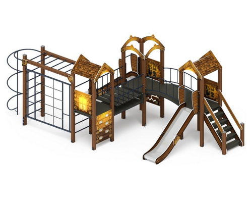 Детский комплекс Городок Эко ДИК 2.01.3.02-02 H=1200