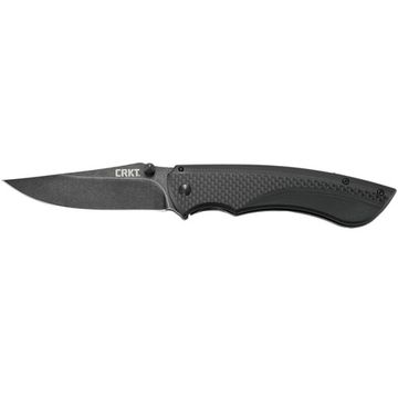 Складной нож CRKT 4123K BURNOUT c клинком из стали 8Cr13MoV, рукоять G10 / карбон