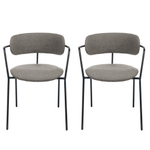 Комплект из 2-х стульев Ant букле серый