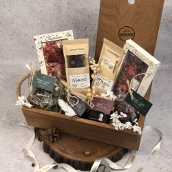 Подарочный ящик "Розовый вечер"