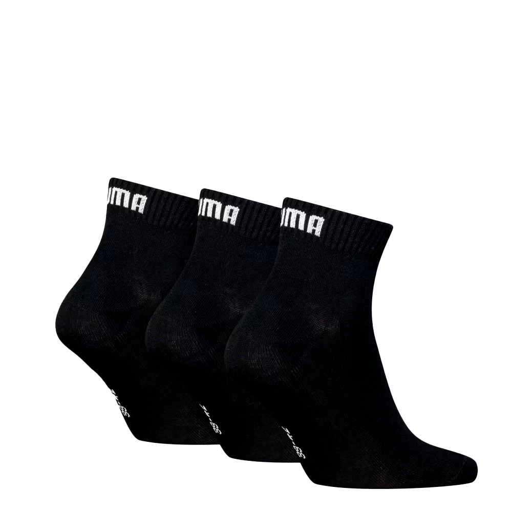 Носки PUMA UNISEX QUARTER PLAIN 3P