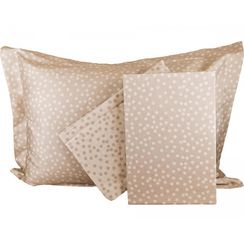 Постельное белье  PUNTO бежевый deluxe TIVOLYO HOME Турция