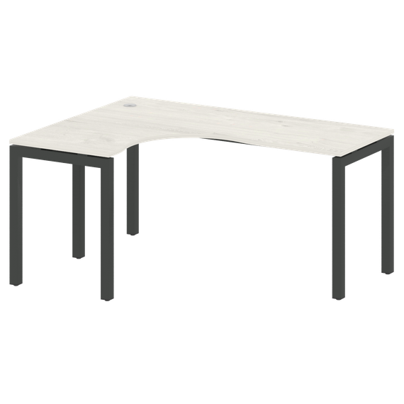 Метал Систем Куатро Стол криволинейный левый на П-образном м/к 50БП.СА-4 (L)