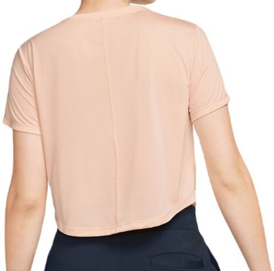 Женская теннисная футболка Nike Dri-Fit Heritage Short Sleeve Tennis Top - arctic orange